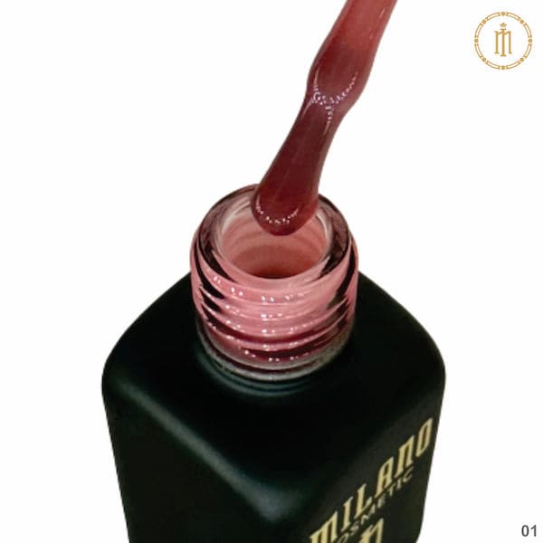 Farebný podkladový lak na nechty Cover Base Coat č. 01 12 ml Milano Cosmetic