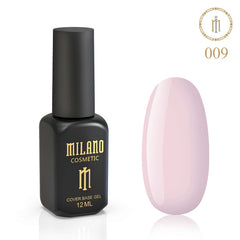 Farebný podkladový lak na nechty Cover Base Coat č. 09 12 ml Milano Cosmetic