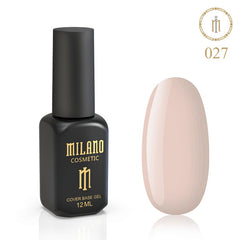 Farebný podkladový lak na nechty Cover Base Coat č. 27 12 ml Milano Cosmetic