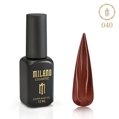 Farebný podkladový lak na nechty Cover Base Coat č. 40 12 ml Milano Cosmetic