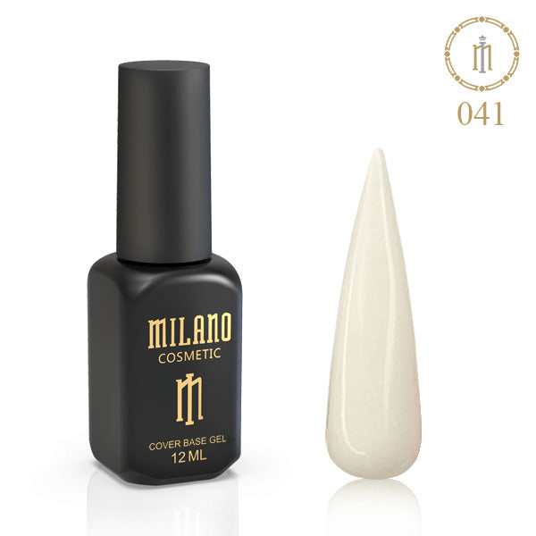Farebný podkladový lak na nechty Cover Base Coat č. 41 12 ml Milano Cosmetic