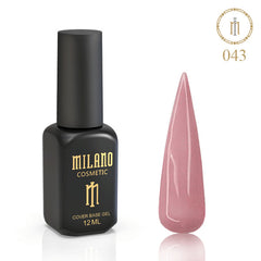 Farebný podkladový lak na nechty Cover Base Coat č. 43 12 ml Milano Cosmetic