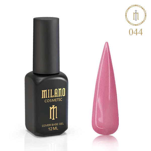Farebný podkladový lak na nechty Cover Base Coat č. 44 12 ml Milano Cosmetic