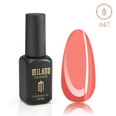 Farebný podkladový lak na nechty Cover Base Coat č. 47 12 ml Milano Cosmetic