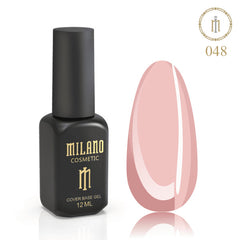 Farebný podkladový lak na nechty Cover Base Coat č. 48 12 ml Milano Cosmetic