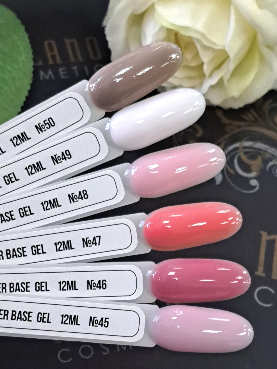 Farebný podkladový lak na nechty Cover Base Coat č. 02 12 ml Milano Cosmetic