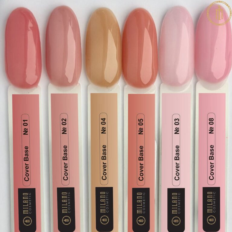 Farebný podkladový lak na nechty Cover Base Coat č. 02 12 ml Milano Cosmetic