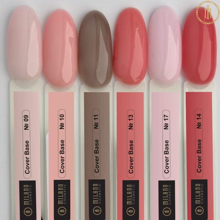 Farebný podkladový lak na nechty Cover Base Coat č. 02 12 ml Milano Cosmetic