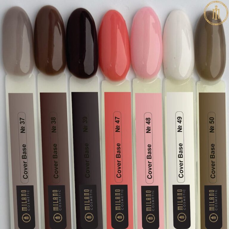 Farebný podkladový lak na nechty Cover Base Coat č. 02 12 ml Milano Cosmetic