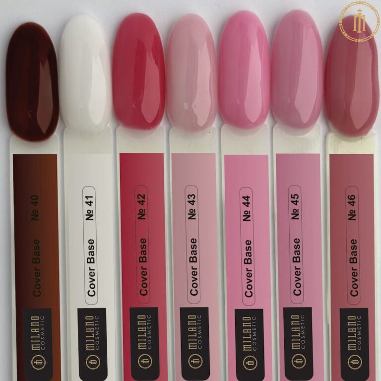 Farebný podkladový lak na nechty Cover Base Coat č. 02 12 ml Milano Cosmetic