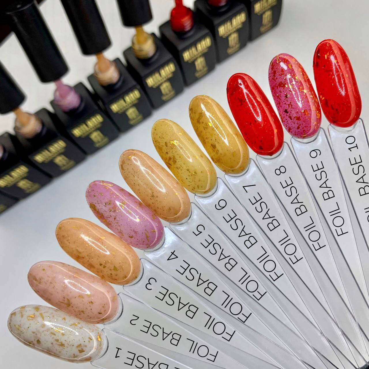 Fóliový podkladový lak na nechty Foil Base Coat č. 01 10 ml Milano Cosmetic