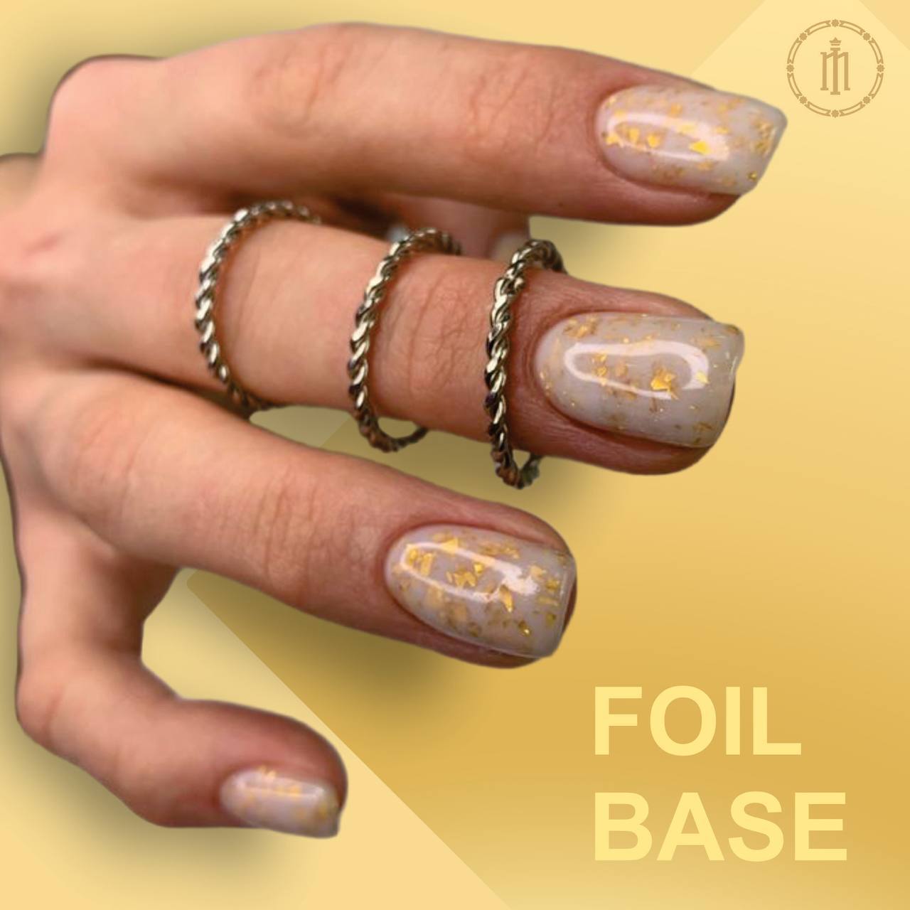Fóliový podkladový lak na nechty Foil Base Coat č. 04 10 ml Milano Cosmetic
