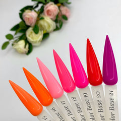 Neónový podkladový lak na nechty Neon Cover Base Coat č. 38 8 ml Milano Cosmetic