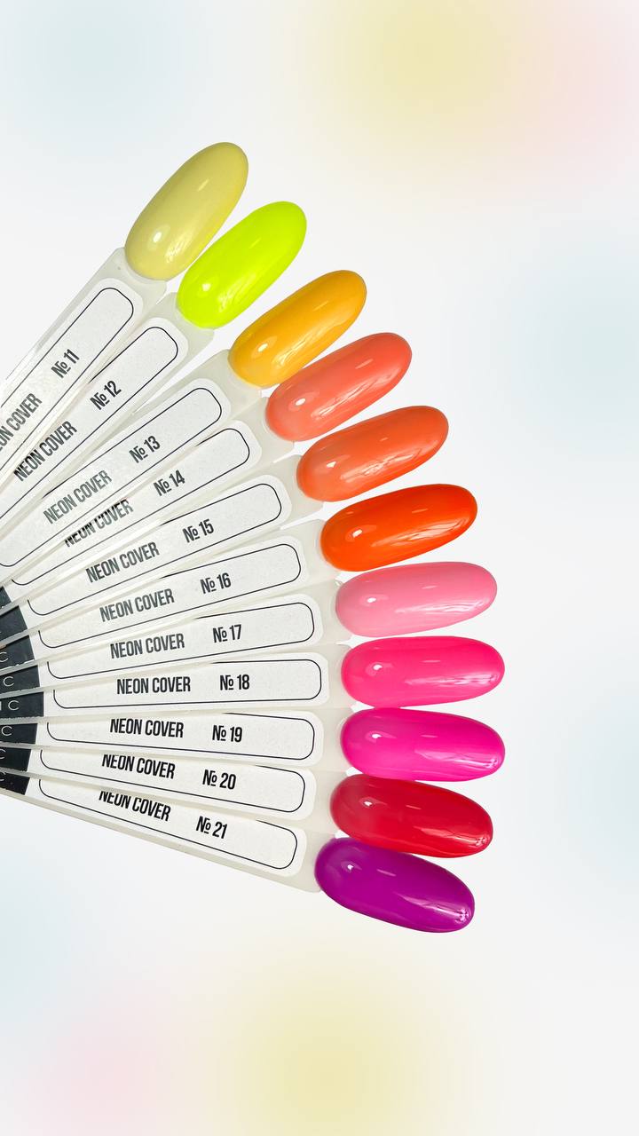 Neónový podkladový lak na nechty Neon Cover Base Coat č. 17 8 ml Milano Cosmetic