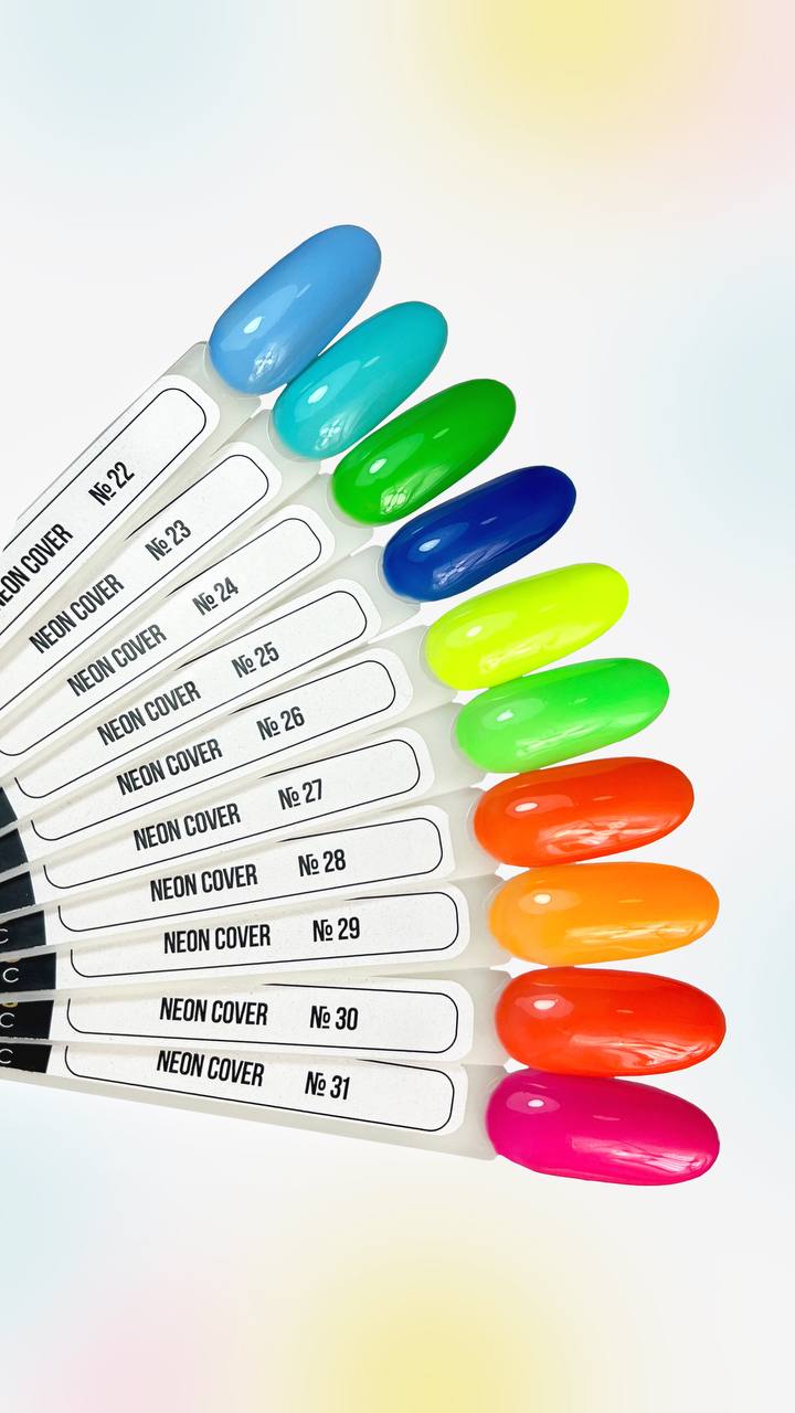 Neónový podkladový lak na nechty Neon Cover Base Coat č. 23 8 ml Milano Cosmetic