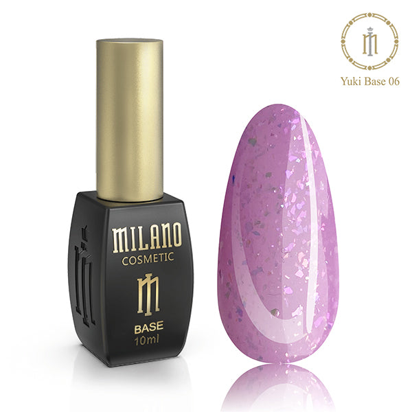 Podkladový lak na nechty Yuki Base Coat č. 06 10 ml Milano Cosmetic