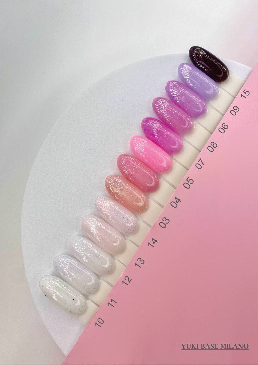 Podkladový lak na nechty Yuki Base Coat č. 13 10 ml Milano Cosmetic