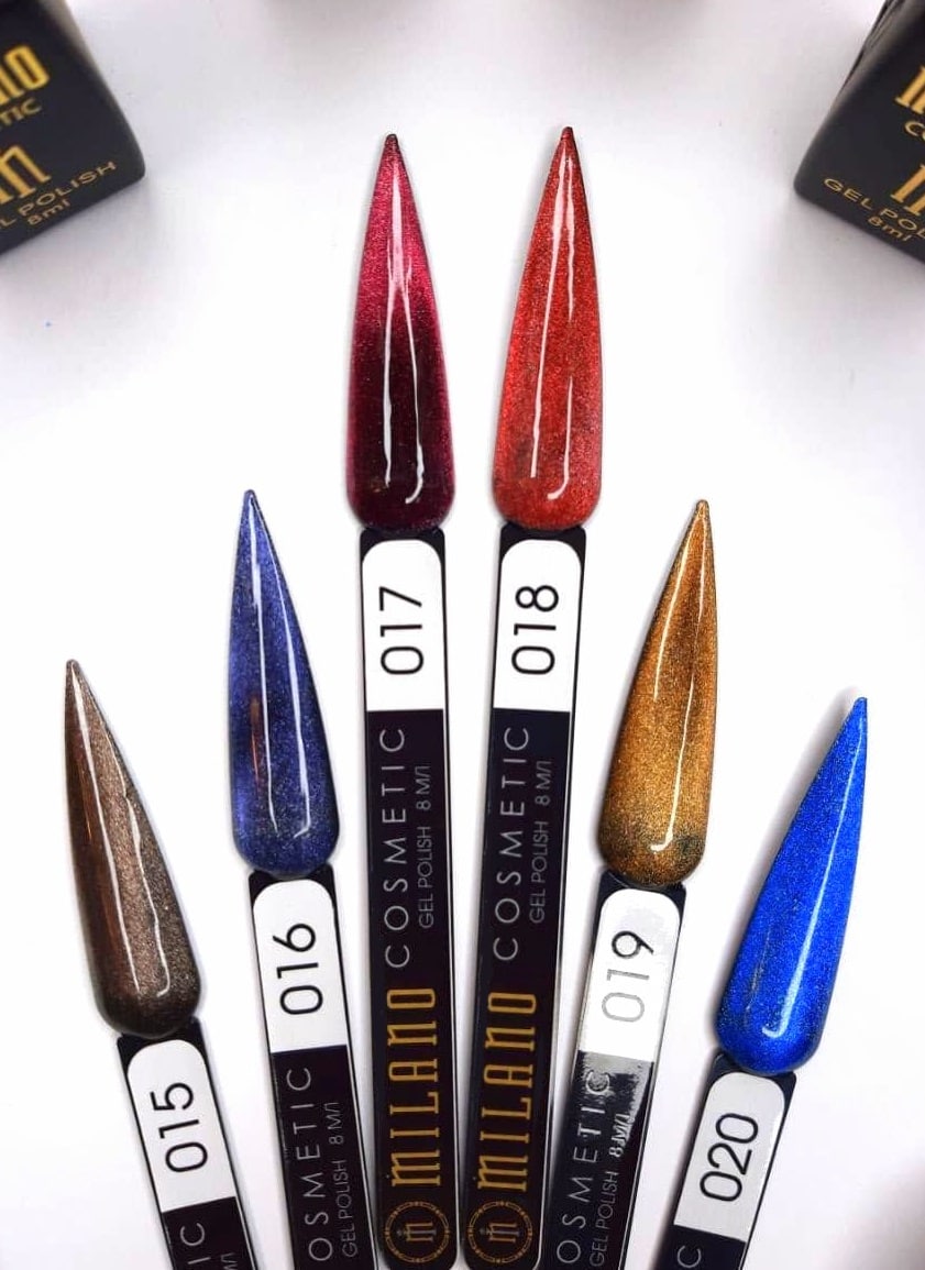 Gél lak na nechty 24D Cat Eyes č. 20 Milano Cosmetic