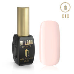 Gél lak na nechty Milano 10 ml č. 010 (Záhadný broskyňový) Milano Cosmetic