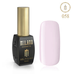 Gél lak na nechty Milano 10 ml č. 058 (Bledoružový) Milano Cosmetic