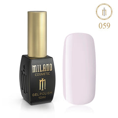 Gél lak na nechty Milano 10 ml č. 059 (Fialovo biely) Milano Cosmetic