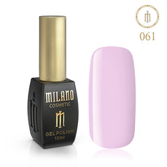 Gél lak na nechty Milano 10 ml č. 061 (Veľmi svetlo fialový) Milano Cosmetic