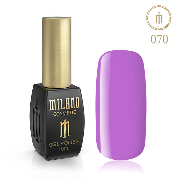 Gél lak na nechty Milano 10 ml č. 070 (Purpurové srdce) Milano Cosmetic
