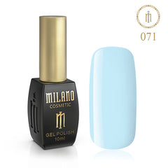 Gél lak na nechty Milano 10 ml č. 071 (Modro-modrý mráz) Milano Cosmetic