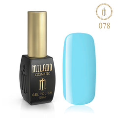 Gél lak na nechty Milano 10 ml č. 078 (Nebeský) Milano Cosmetic
