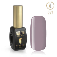 Gél lak na nechty Milano 10 ml č. 097 (Hnedo sivý) Milano Cosmetic