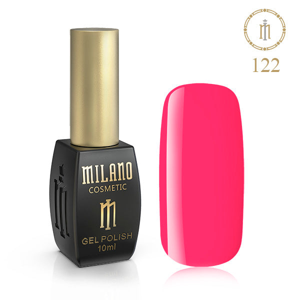 Gél lak na nechty Milano 10 ml č. 122 (Svetlý koralový) Milano Cosmetic