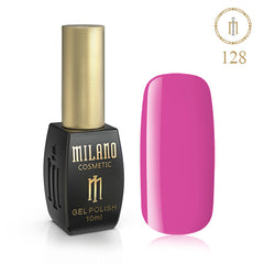 Gél lak na nechty Milano 10 ml č. 128 (Svetlo červeno-fialový) Milano Cosmetic