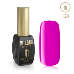Gél lak na nechty Milano 10 ml č. 129 (Vresovo fialový) Milano Cosmetic