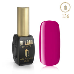 Gél lak na nechty Milano 10 ml č. 136 (Malinový šerbet) Milano Cosmetic