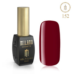 Gél lak na nechty Milano 10 ml č. 152 (Nasýtený červenohnedý) Milano Cosmetic
