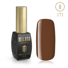 Gél lak na nechty Milano 10 ml č. 171 (Hlinený hnedý) Milano Cosmetic