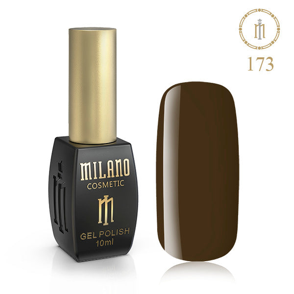 Gél lak na nechty Milano 10 ml č. 173 (Prírodná umbra) Milano Cosmetic