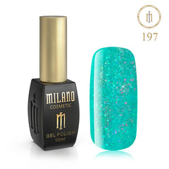 Gél lak na nechty Milano 10 ml č. 197 (Torbernit) Milano Cosmetic