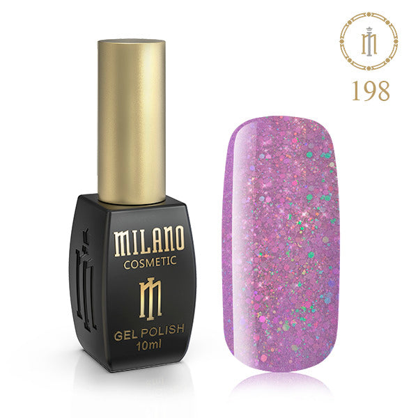 Gél lak na nechty Milano 10 ml č. 198 (Chalkopyrit) Milano Cosmetic