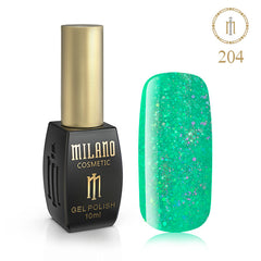Gél lak na nechty Milano 10 ml č. 204 (Kozmický kryštál) Milano Cosmetic