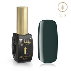 Gél lak na nechty Milano 10 ml č. 215 (Jedľový zelený) Milano Cosmetic