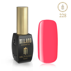 Gél lak na nechty Milano 10 ml č. 228 (Oranžový úsvit) Milano Cosmetic