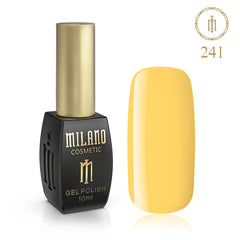 Gél lak na nechty Milano 10 ml č. 241 (Horčičný) Milano Cosmetic
