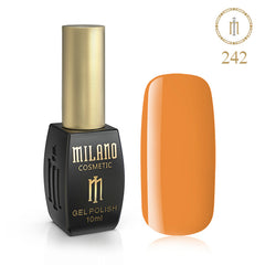 Gél lak na nechty Milano 10 ml č. 242 (Posledný výdych Jacquota) Milano Cosmetic