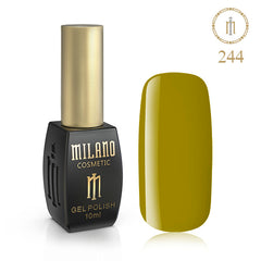 Gél lak na nechty Milano 10 ml č. 244 (Gamboge) Milano Cosmetic