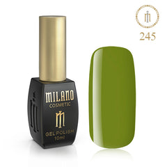 Gél lak na nechty Milano 10 ml č. 245 (Olivový veniec) Milano Cosmetic