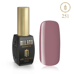 Gél lak na nechty Milano 10 ml č. 251 (Popolová ruža) Milano Cosmetic