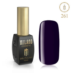 Gél lak na nechty Milano 10 ml č. 261 (Baklažánový Crayola) Milano Cosmetic