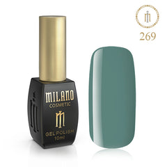 Gél lak na nechty Milano 10 ml č. 269 (Zeleno-šedý) Milano Cosmetic