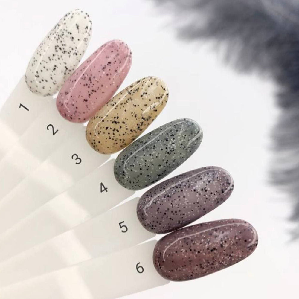Gél lak na nechty Marblen Sand č. 04 Milano Cosmetic